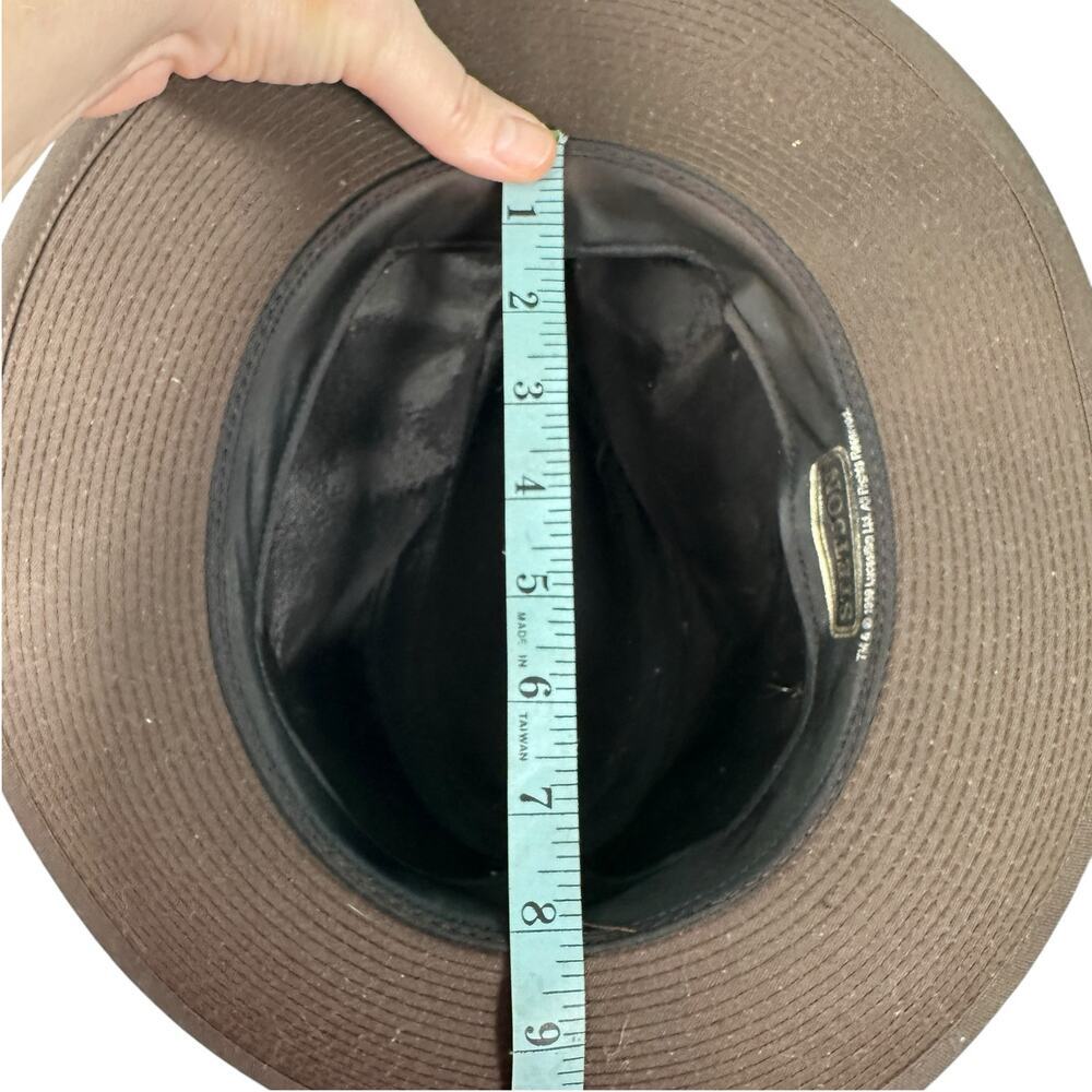 Vintage Stetson Indiana Jones Hat 1989 Size Medium 7-7 1/8 Movie Memorabilia - Picture 10 of 16